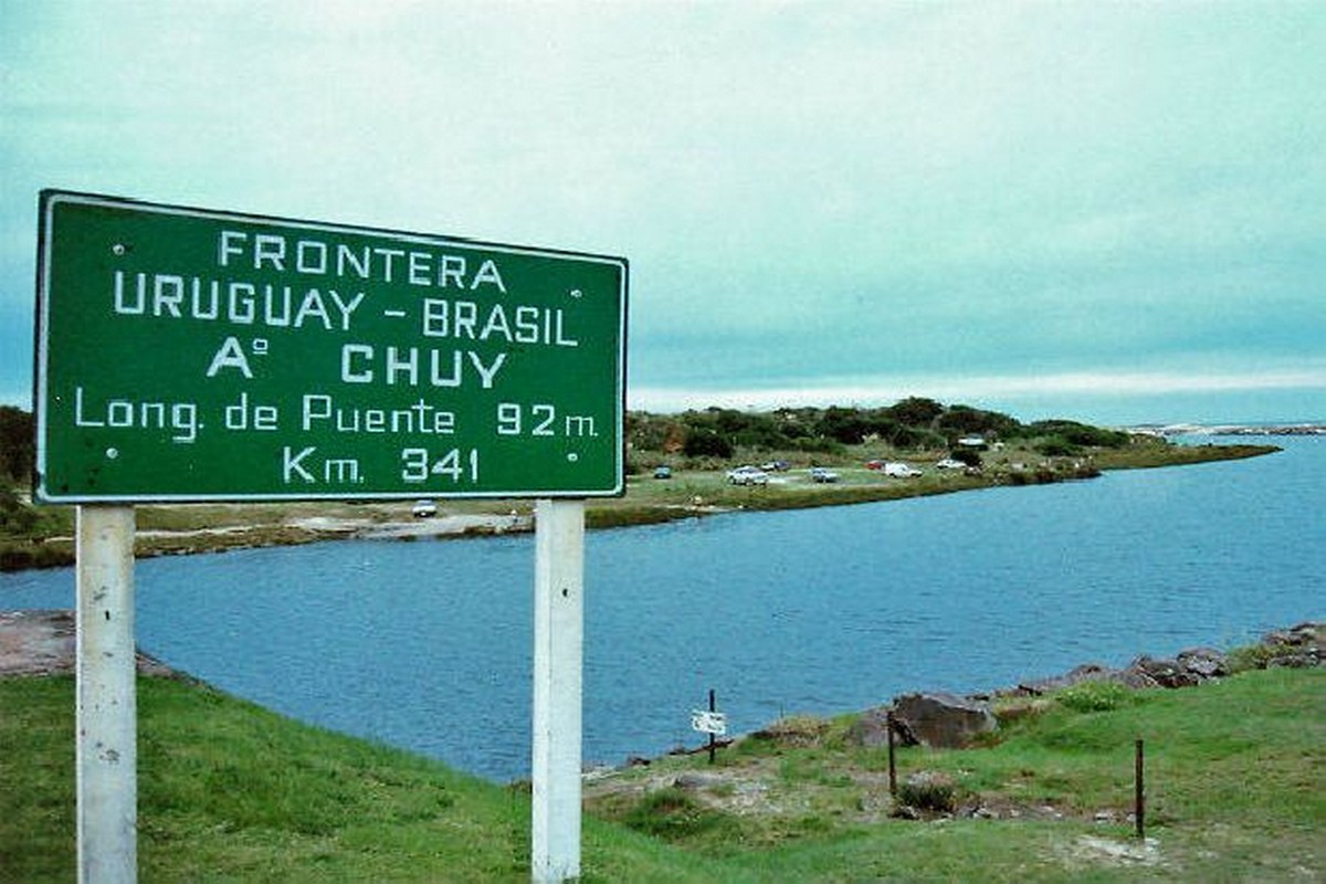 Chuí - Fronteira do Sul do Brasil com o Uruguai